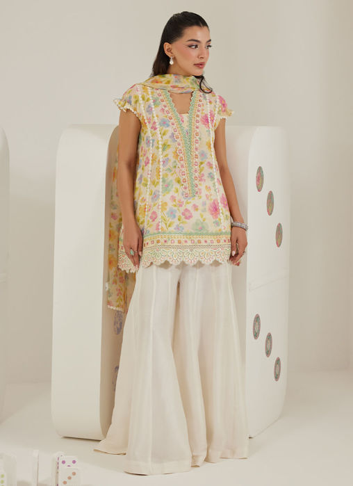 Picture of Runa Short Shirt And Dupatta