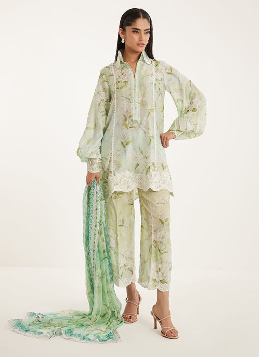 Suzie Shirt And Dupatta