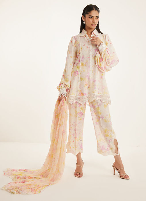 Grace Shirt And Dupatta