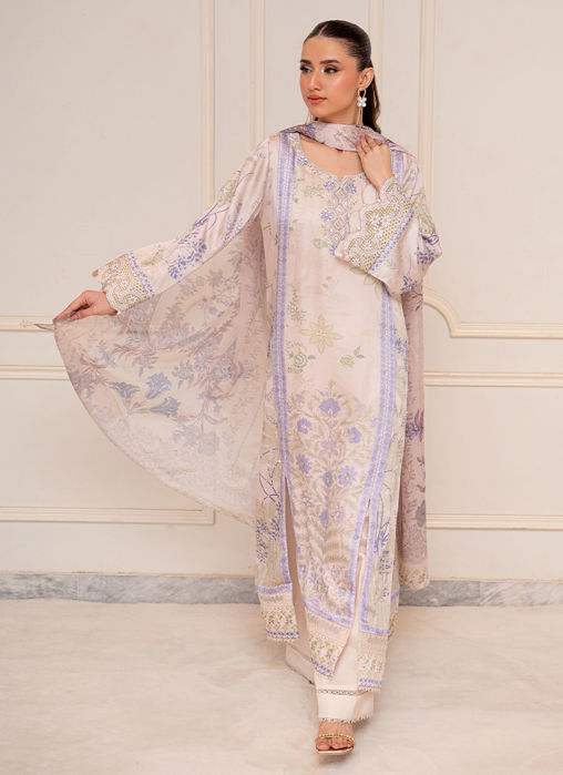 Ivory Meadow - Shirt and Dupatta