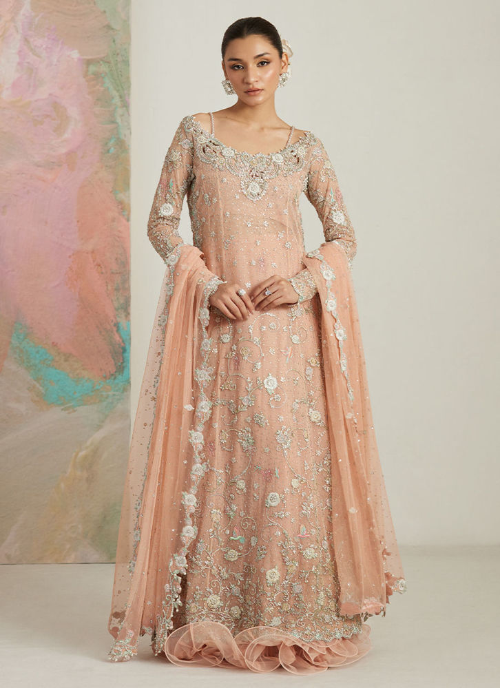 Picture of Larissa Paneled Shirt And Lehnga