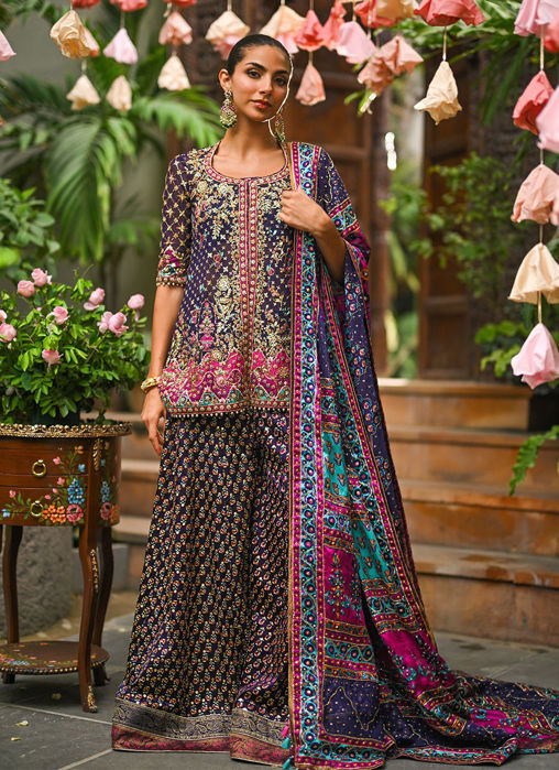 Lumen Short Kurta And Sharara